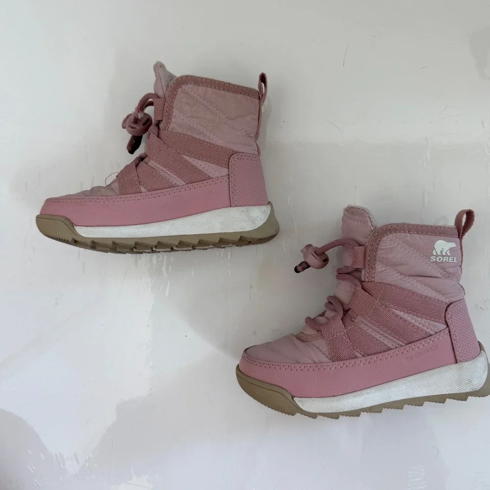 Sorel Whitney Waterproof Insulated Boot in Pink Size 8‎